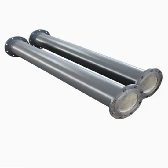 Abrasion Resistant Alumina Ceramic Lined Steel Pipe